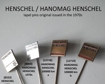HENSCHEL / HANOMAG HENSCHEL: A piece of German engineering