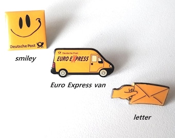 Deutsche Post Promo Pins - A Piece of Postal History!