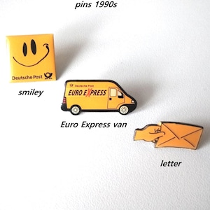 Deutsche Post Promo Pins - A Piece of Postal History!
