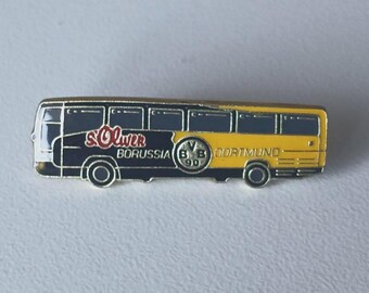 BVB Team Bus Pin – Iconic Fan Badge with s.Oliver & Borussia Dortmund Style