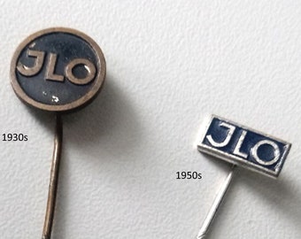 Vintage ILO-Motorenwerke lapel pins