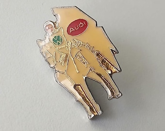 VW & Audi Knight Pin – Iconic Collector’s Badge with Character