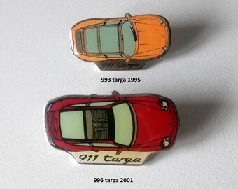 Porsche 911 Targa Press Pins - A Piece of Automotive History!