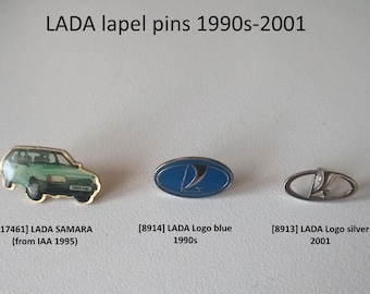 LADA Car Pins - Iconic 90s Collectibles
