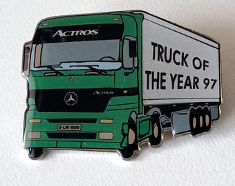 King of the Road: Mercedes Actros Truck of the Year '97 Pin