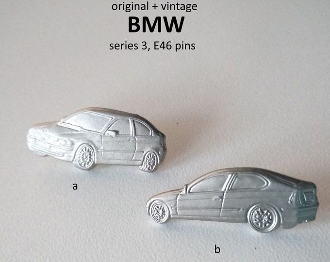Featured listing image: IAA 2003 Collector Pin: BMW E46 Coupé – Rare Automotive Badge (2 Motifs)