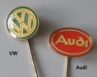 VW & Audi Original Logo Pins - Nostalgic Collectibles