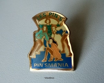 LES PIN'S Pins'mania pin collector pin France 1990s