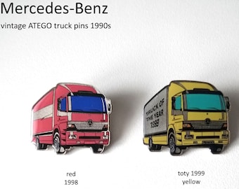 Mercedes-Benz ATEGO Pins - Truck 1998 and Truck of the Year 1999!