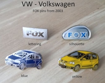 VW Fox Pins - Memories from IAA 2003!