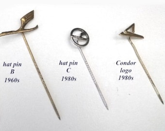 Condor & Lufthansa Pins - Aviation History of the 60s to 80s!