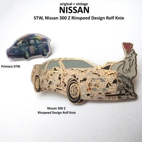 Sammlerstücke: Nissan Motorsport und 300 Z Pins