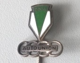 Rare DKW AUTOUNION Pin - A Piece of Automotive History!