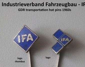 Vintage IFA DDR Pin - A Piece of History