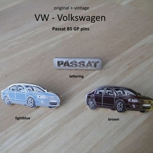 VW Passat B5 GP Pins - Exclusive Collectibles from IAA 2001