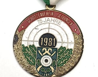 Honor Medal – 75 Years Shooting Club Jeddenacker (1906–1981)