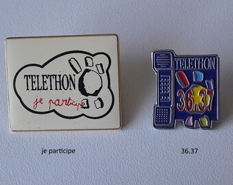 90s Memories: Telethon Promo Pins