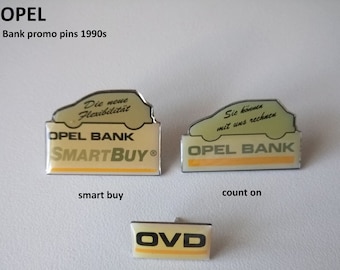 Opel Bank Pins: A piece of history to pin on