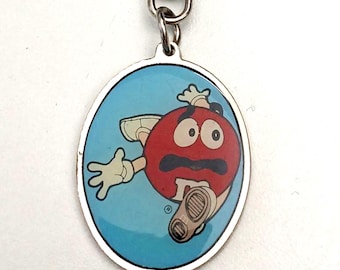 M&M’s Keychain – Red Character with Surprised Comic Expression