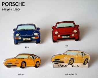 Porsche 968: Noble pins for collectors!
