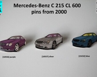 Grab these classy Mercedes-Benz CL 600 pins