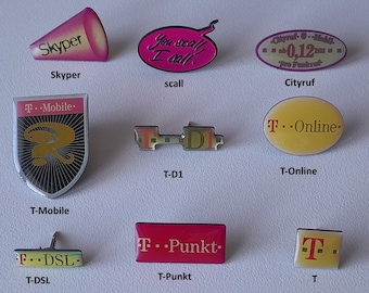 Deutsche Telekom Promo Pins - A Piece of Telecommunications History!