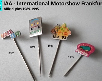 IAA Frankfurt Pins - Collectible Automotive History!