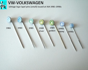 VW Volkswagen original logo small 80s/90s