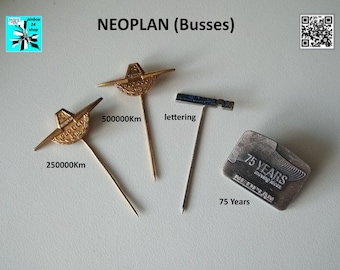 NEOPLAN Pins - Performance and Anniversary