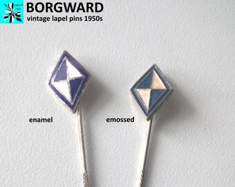 50s style with BORGWARD pins