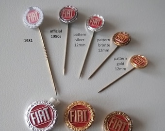 Rare Fiat Lapel Pins - Get yours now!