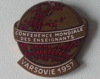 World Teachers’ Conference Badge – A Piece of Educational History