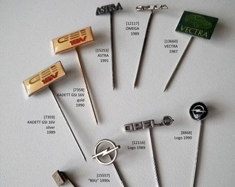 Vintage Opel Badges – Originals from the 70s to 90s