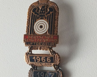 Historic Marksman Badge in Bronze - A Piece of History