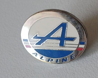 Rally Legend: Alpine Logo Enamel Pin