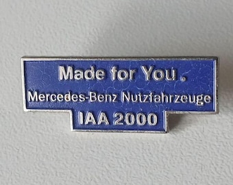 Tailored Mobility: Mercedes-Benz Commercial Vehicles "Made for You" Pin (IAA 2000)