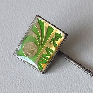 1974 World Cup Gold: Original Pin, a Piece of Football History