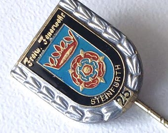 25 Years of Service – Honor Badge of the Volunteer Fire Brigade Steinfurth