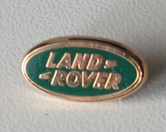 Land Rover Logo Pin – Authentic 90s Enamel Lapel Pin