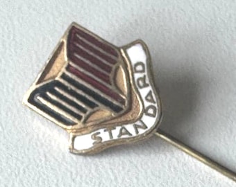 Rare STANDARD Enamel Badge – British Car Brand Emblem