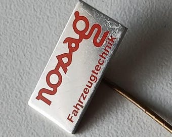 Rare nosag Vehicle Tech Lapel Pin – Automotive Advertising History!