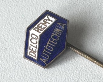 Rare Delco Remy Enamel Badge – Autotechnia Brand Design