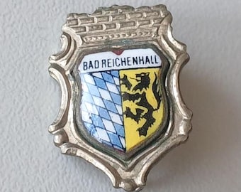 Vintage Bad Reichenhall Brooch – Nostalgic Town Crest
