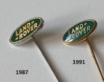 LAND ROVER Logo Lapel Pins – Rare IAA Collector’s Items for Car Enthusiasts