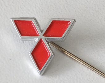 Vintage Mitsubishi Motors Logo Pin – IAA Trade Show Aluminum Collector!