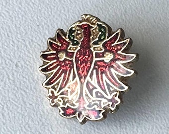 Tyrol Eagle Enamel Pin – Austrian Crest Design for Collectors