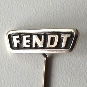FENDT Pin - Original 1980s - Collectors & Fans