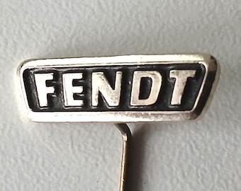 FENDT Pin - Original 1980s - Collectors & Fans