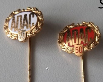 ADAC Honor Pins - Loyalty in Gold and Enamel