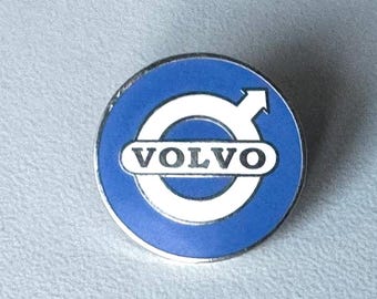 Volvo logo enamel pin – 2000s period original collector piece